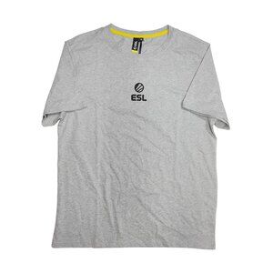 ESL Men's Gray Short Sleeve T-Shirt Size XL